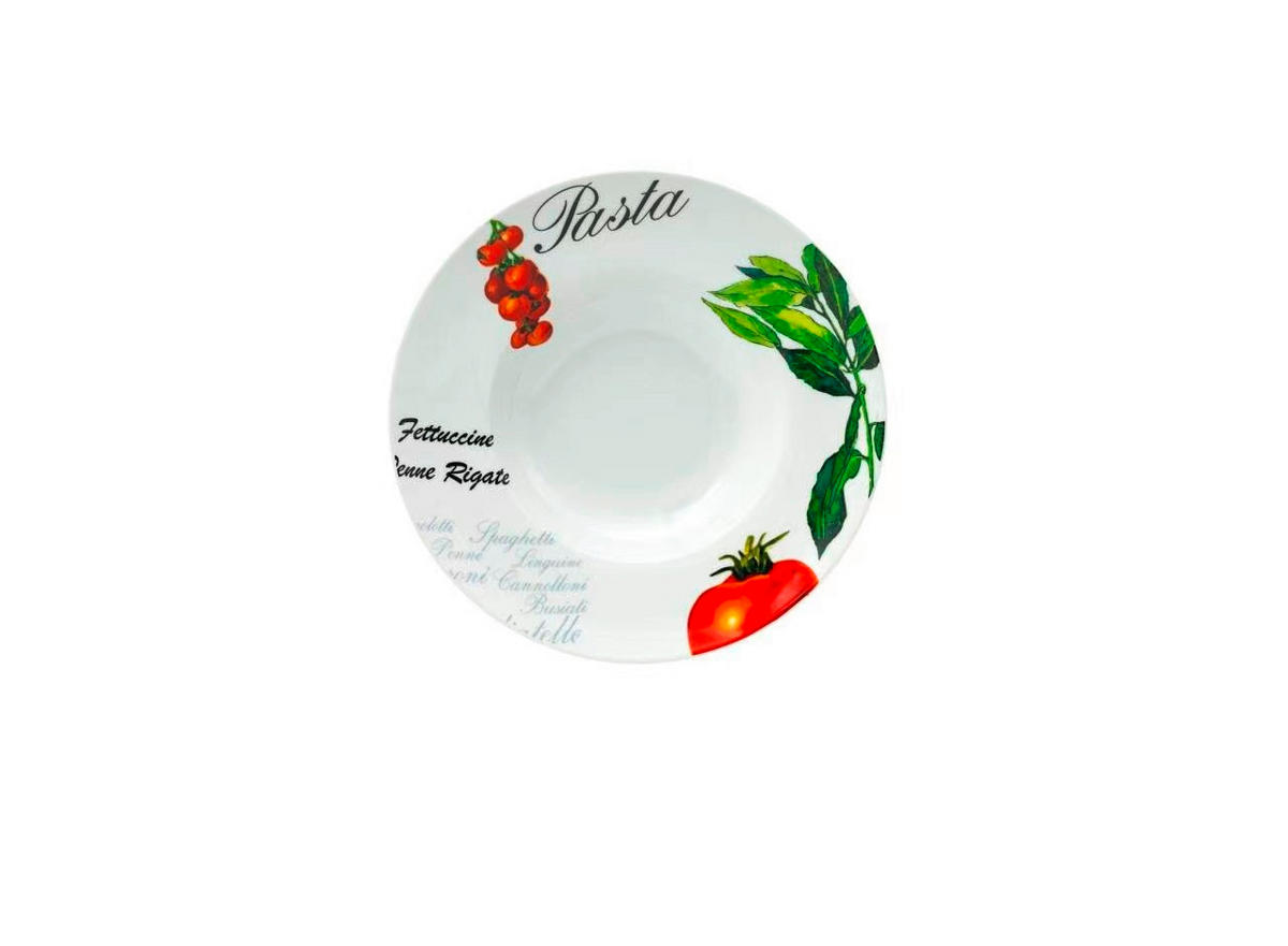 PASTATELLERSET Porzellan 4-teilig  - Basics, Keramik (27cm) - Boxxx