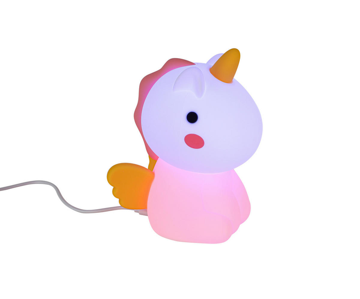 NOČNÍ SVĚTLO, 7,9/10,7/14 cm - bílá, Trend, plast (7,9/10,7/14cm) - Novel