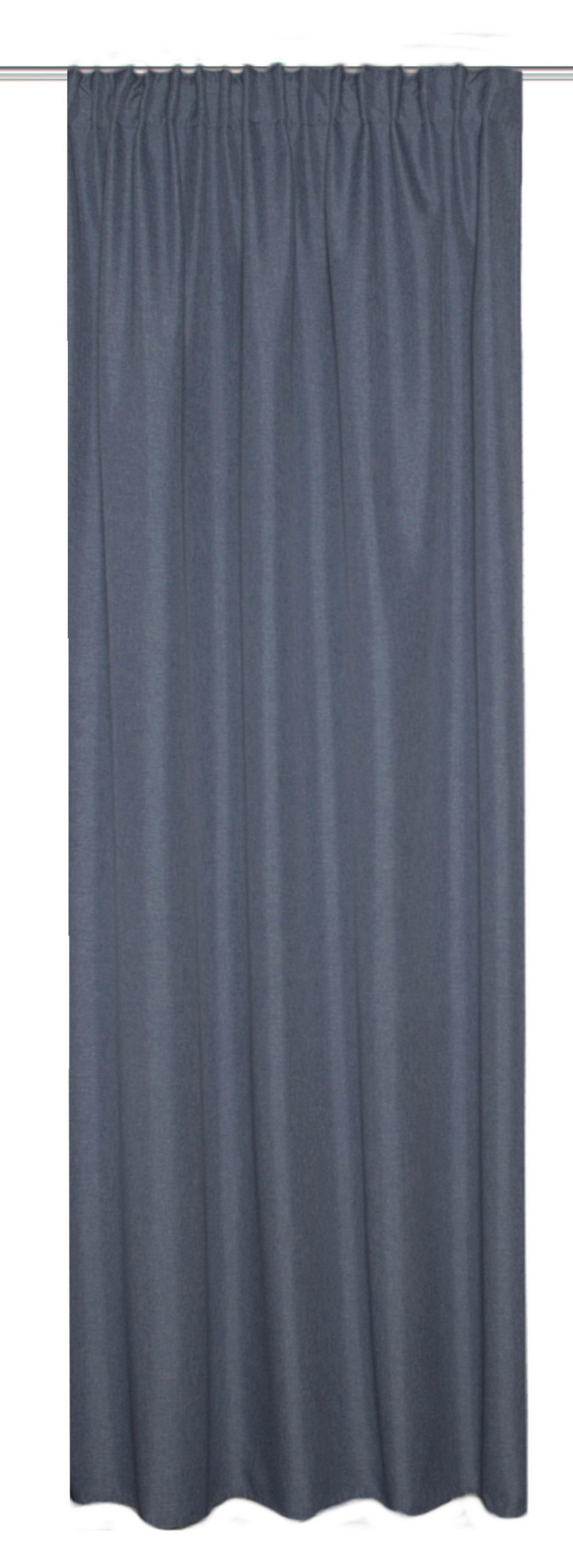 THERMOVORHANG ESKIMO blickdicht 135/245 cm   - Blau, KONVENTIONELL, Textil (135/245cm)