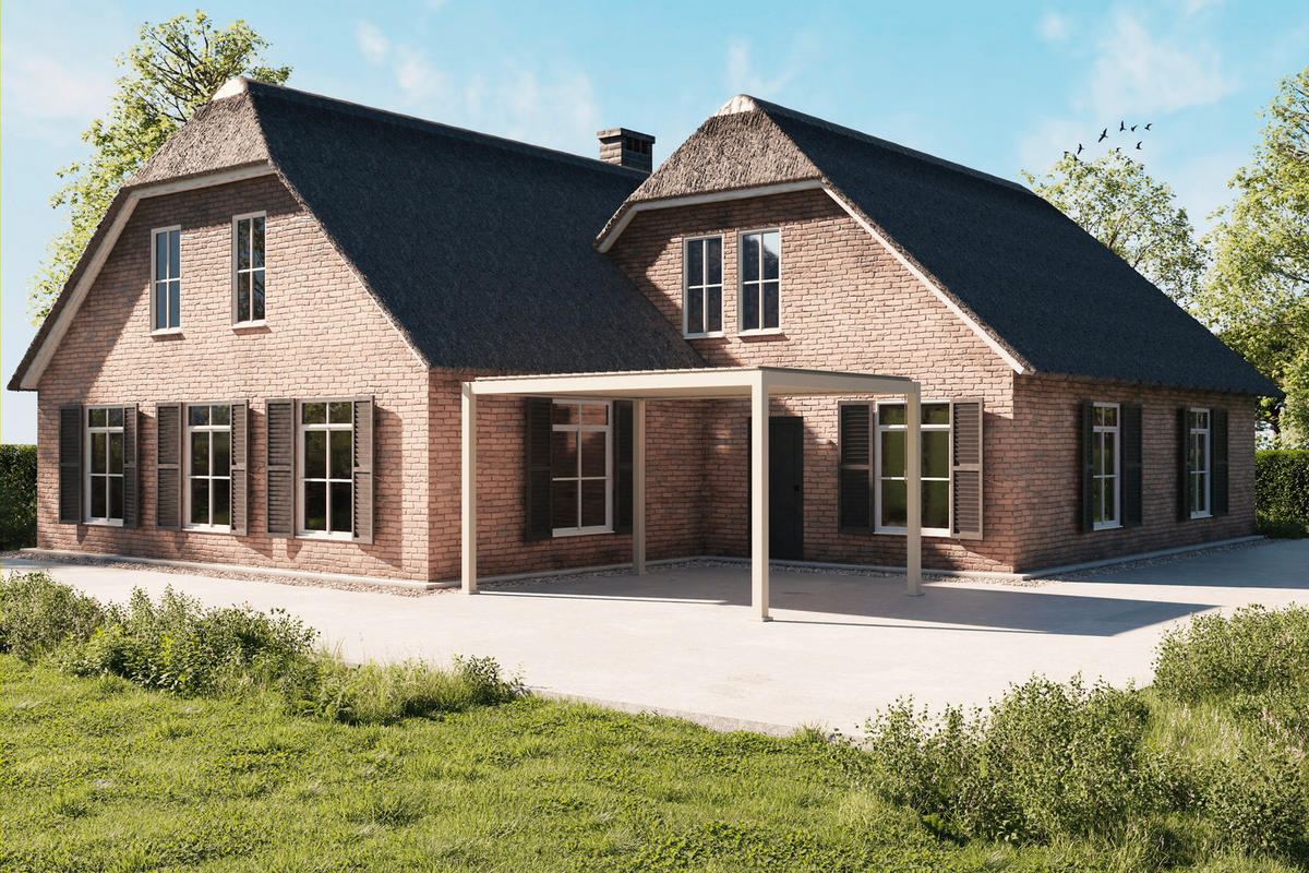 PERGOLA - Grau, Lifestyle, Metall (400/250/300cm) - Gardenson