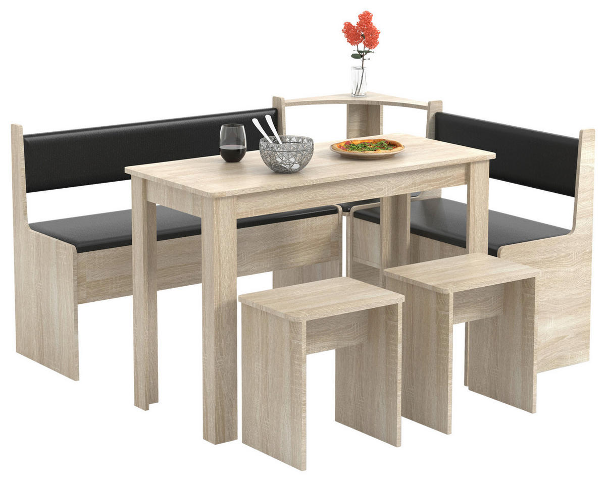 ECKBANKGRUPPE Sonoma Eiche  - Sonoma Eiche, MODERN (153/115cm) - MID.YOU