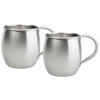 MOSCOW-MULE-BECHER  - Edelstahlfarben, Basics, Metall (8,5/9,5cm) - Novel