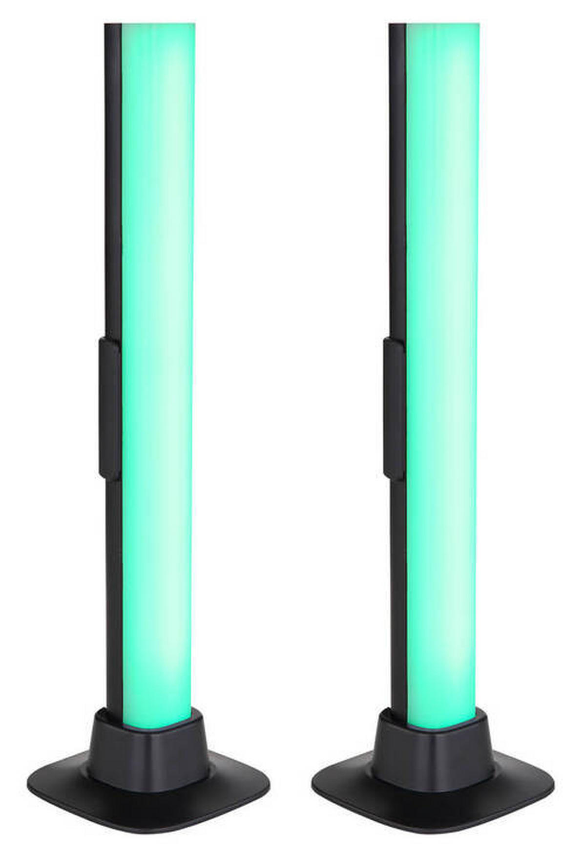 NAMIZNA LED-SVETILKA     3/3/32,5 cm          - črna/opal, Design, umetna masa (3/3/32,5cm) - Globo