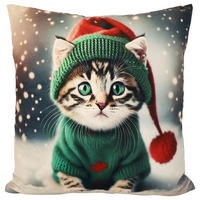 KUDDFODRAL 45/45 cm  - multicolor, Design, textil (45/45cm)