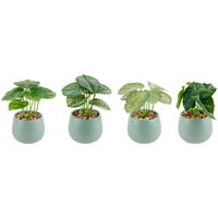 KONSTVÄXT 15 cm  - grön, Basics, textil/plast (15cm)