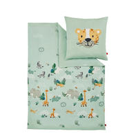 DETSKÁ POSTEĽNÁ BIELIZEŇ 100/135 cm  - svetlozelená, Basics, textil (100/135cm) - S. Oliver