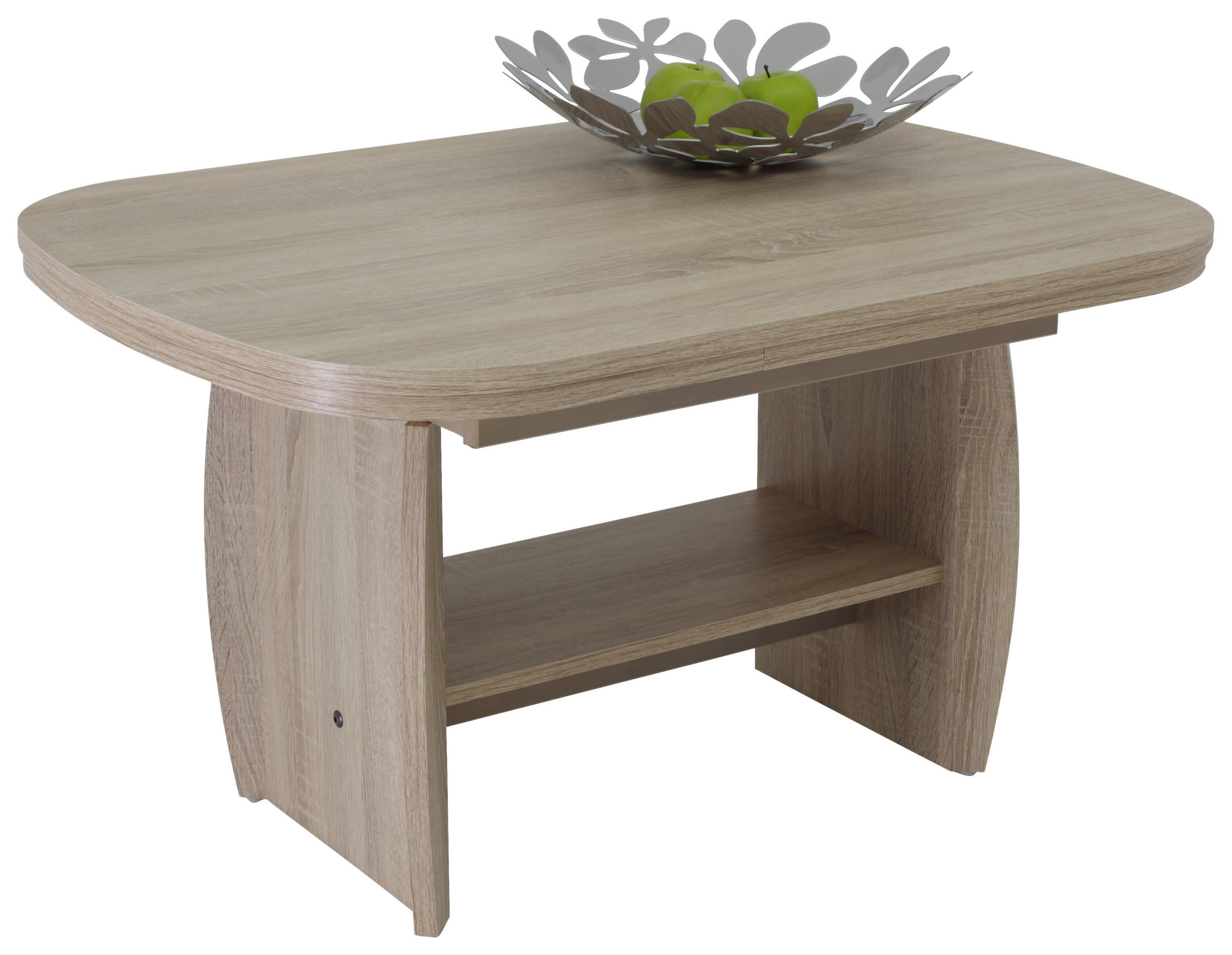 COUCHTISCH oval Sonoma Eiche  - Sonoma Eiche, Basics, Holzwerkstoff (90/68/52cm) - MID.YOU