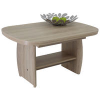 COUCHTISCH oval Sonoma Eiche  - Sonoma Eiche, Basics, Holzwerkstoff (90/68/52cm) - MID.YOU