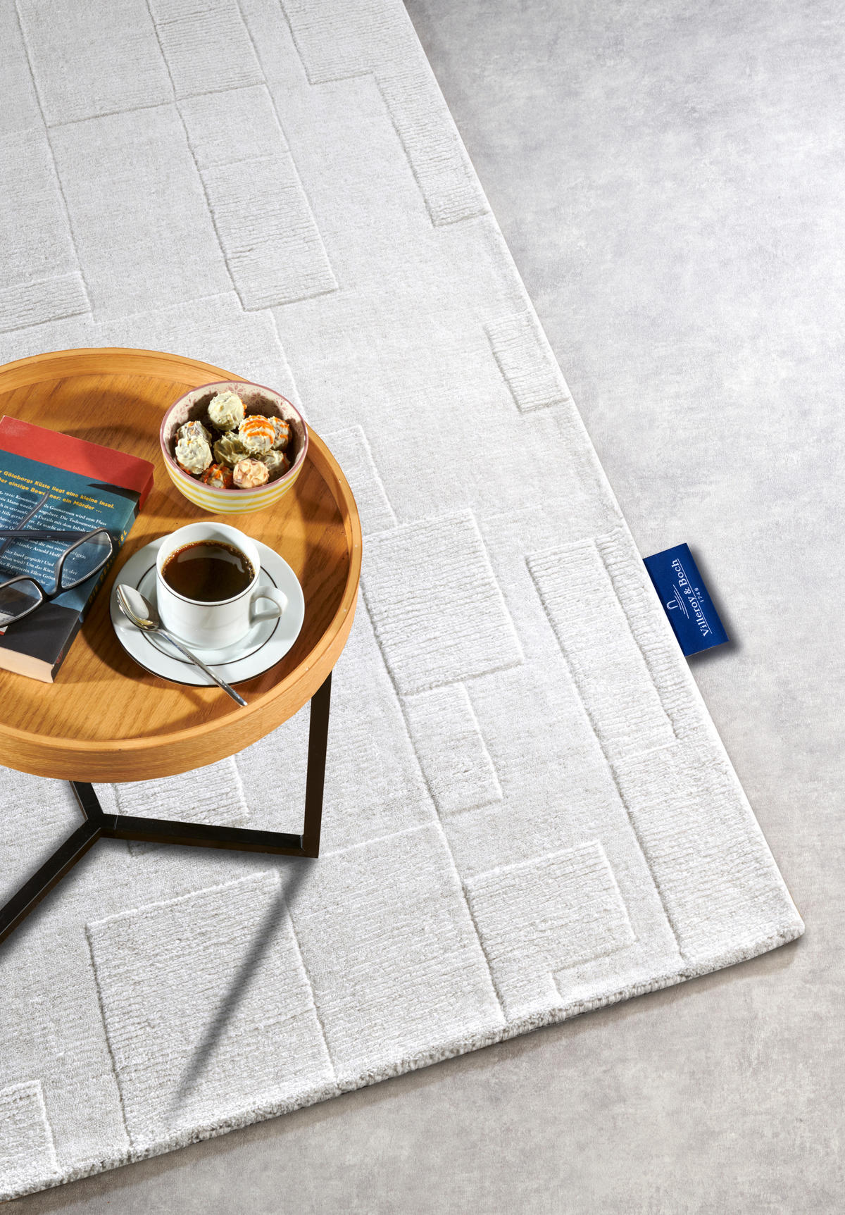 HANDWEBTEPPICH 160/230 cm Kollektion 1906 Creme  - Creme, Basics, Textil (160/230cm) - Villeroy & Boch