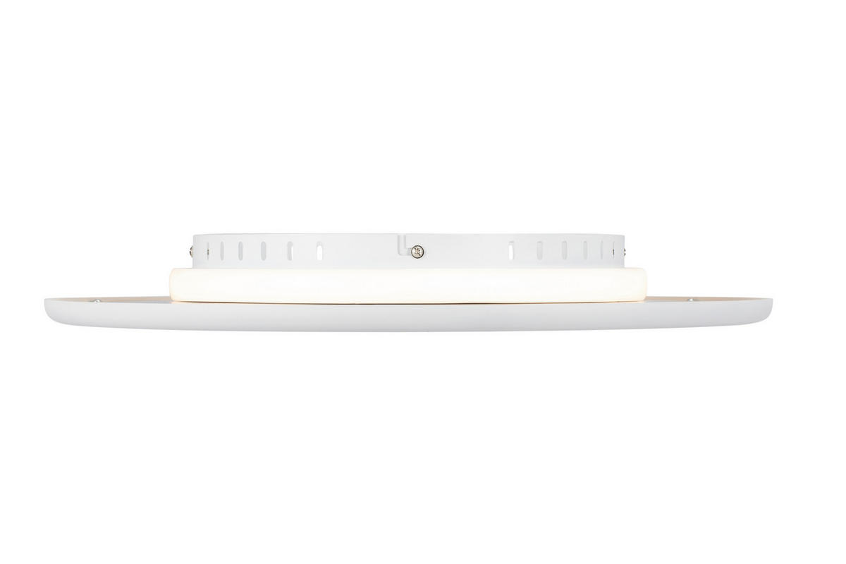 LED-DECKENLEUCHTE Arcalis 45/5,2 cm  - Weiß, Design, Kunststoff/Metall (45/5,2cm) - Novel