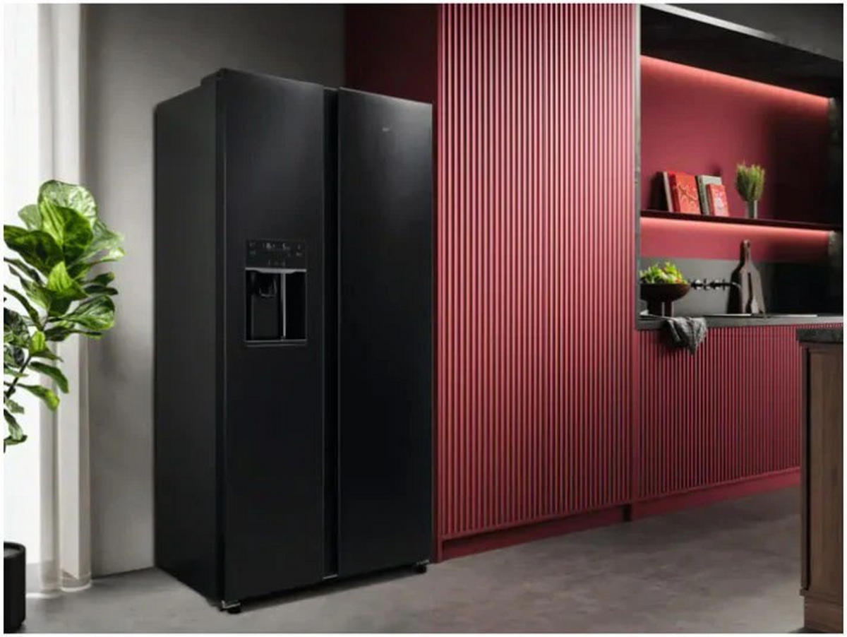 SIDE-BY-SIDE 91/177/73 cm ORX9V351DB  - Schwarz, Basics, Metall (91/177/73cm) - AEG