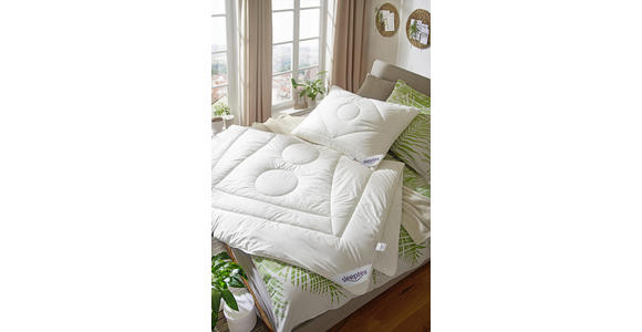 GANZJAHRESDECKE 140/200 cm  - Weiß, Basics, Textil (140/200cm) - Sleeptex