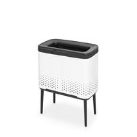 SZENNYESTARTÓ - fehér, Design, fém (60l) - Brabantia
