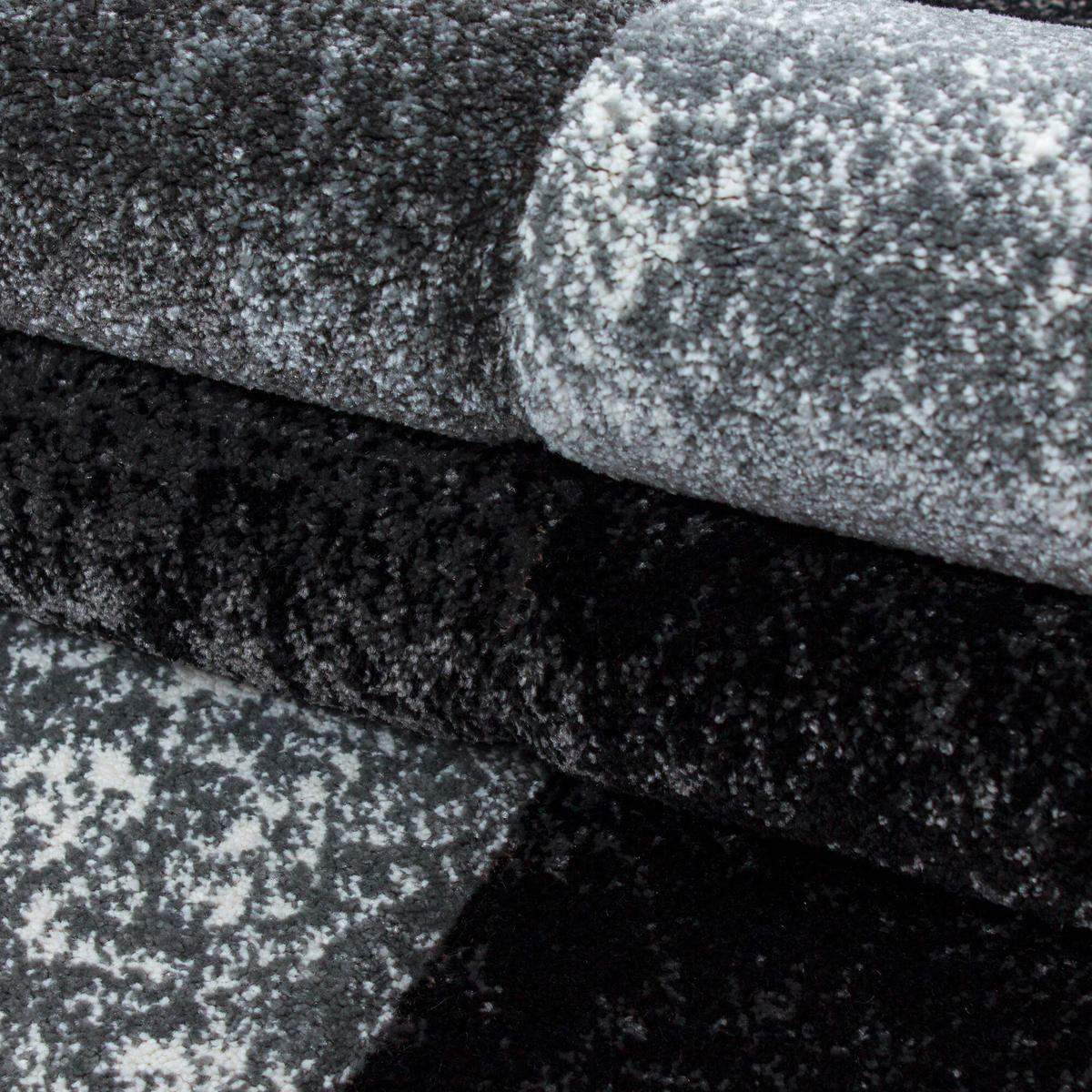 FLACHWEBETEPPICH 280/370 cm Hawaii Schwarz  - Schwarz, Design, Textil (280/370cm) - Novel