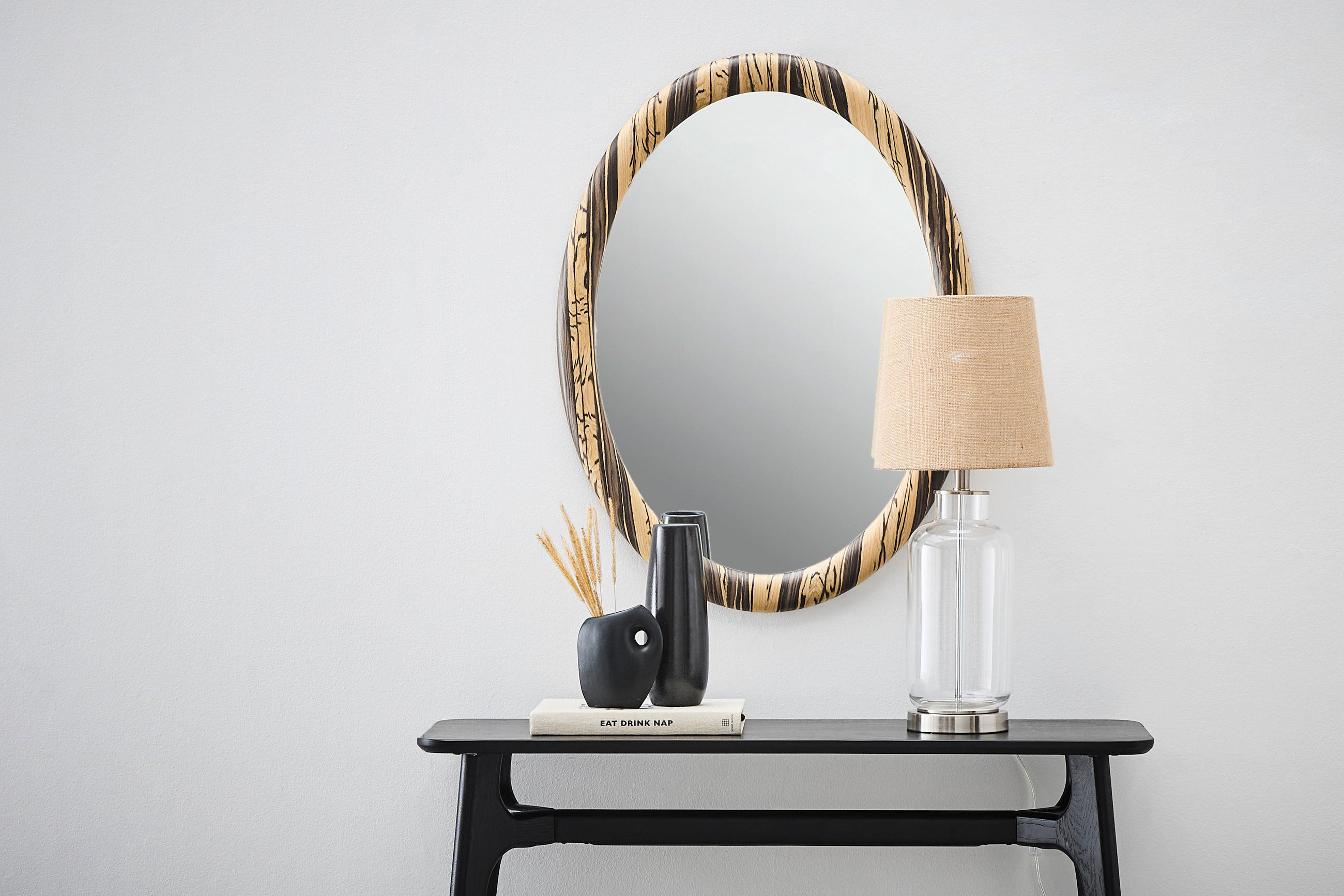 VÄGGSPEGEL 60,5/80/2,7 cm    - brun, Lifestyle, trämaterial/glas (60,5/80/2,7cm) - Xora