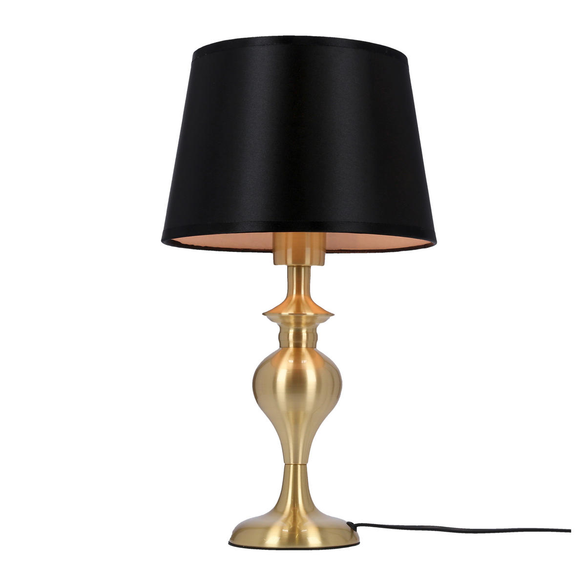 TISCHLEUCHTE 24/24/40 cm   - Gelb/Grau, KONVENTIONELL, Metall (24/24/40cm)