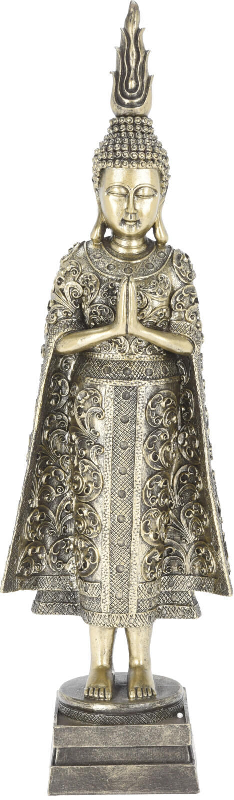 BUDDHA - barvy stříbra, Basics, kámen (8/36/13.5cm)