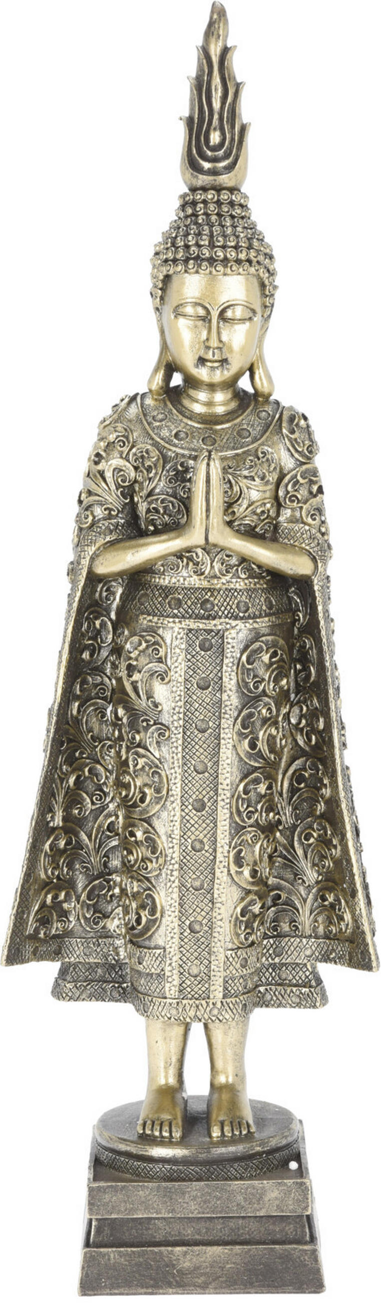 BUDHA - strieborná, Basics, kameň (8/36/13.5cm)