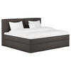 BOXSPRINGBETT 240/220 cm  in Dunkelgrau  - Dunkelgrau, Design, Textil (240/220cm) - home24