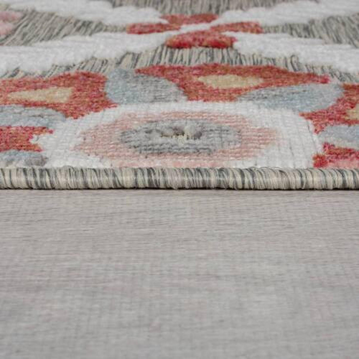 VONKAJŠÍ KOBEREC, 160/230 cm, sivá - sivá, Basics, textil (160/230cm)