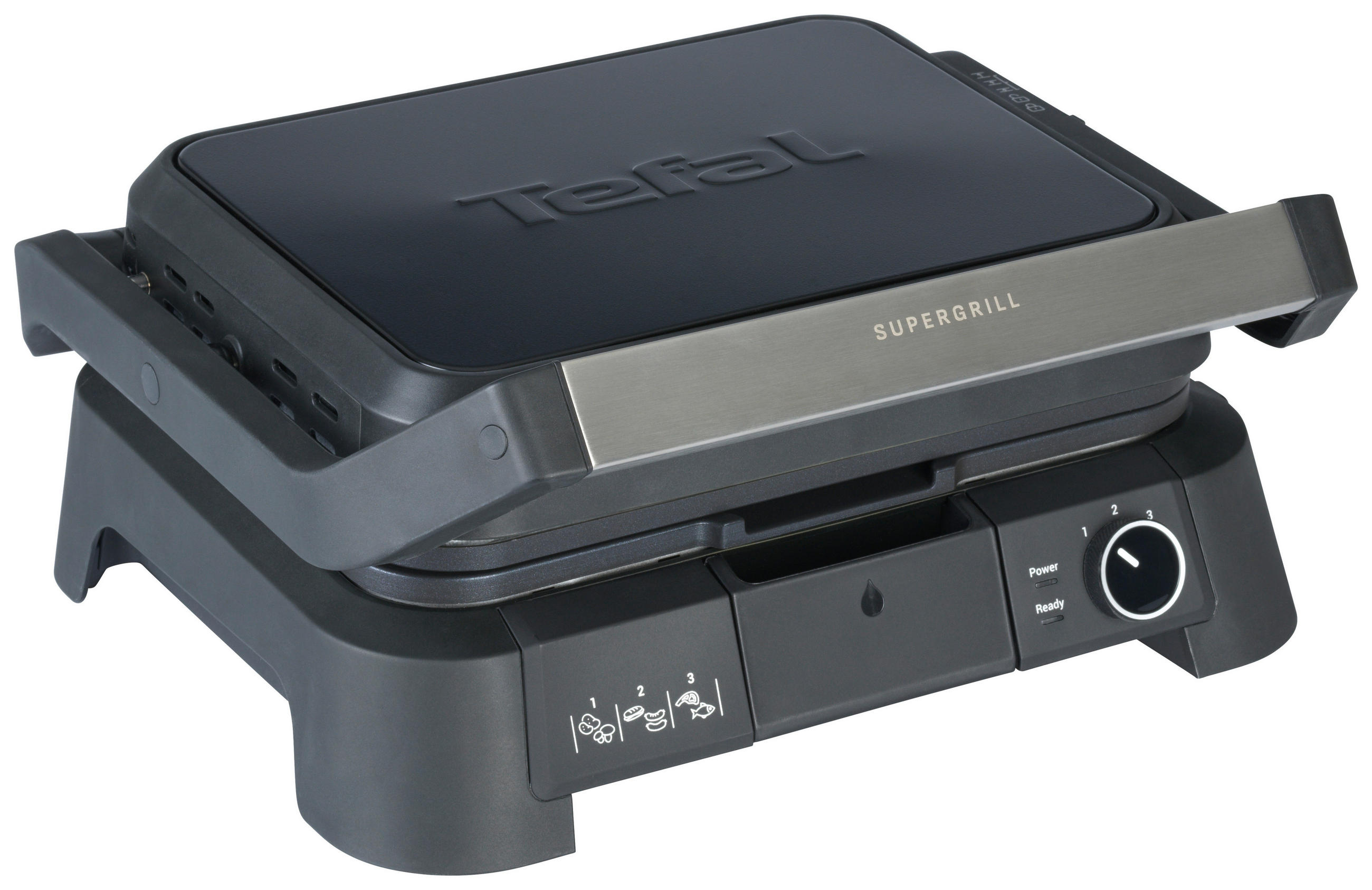 KONTAKTGRILL  - Schwarz, Basics, Kunststoff/Metall - Tefal
