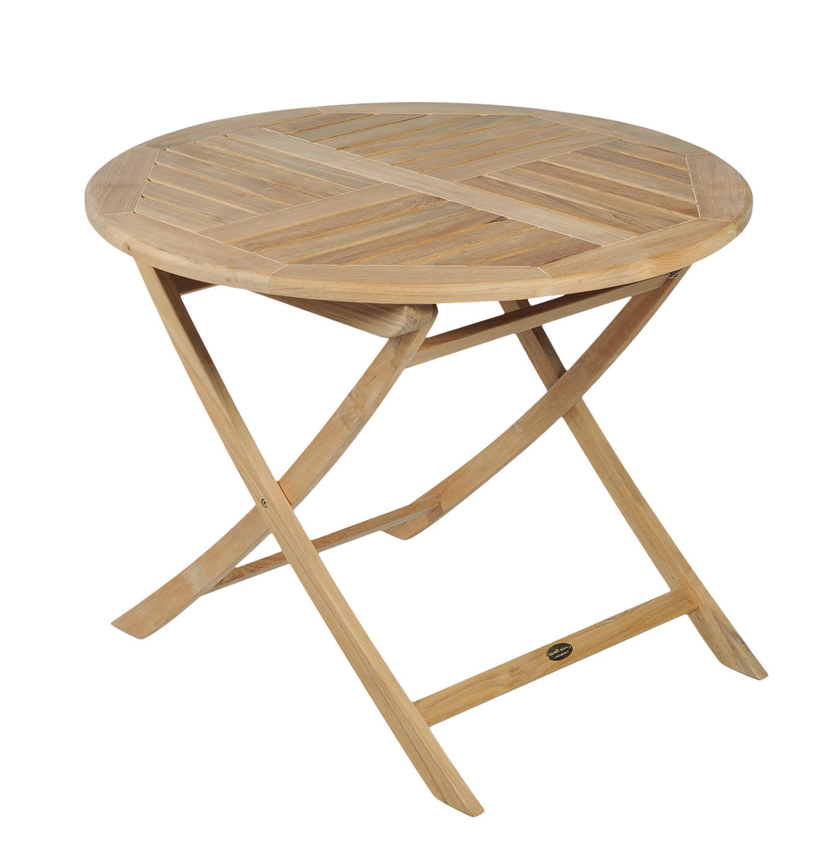 GARTENSET 3-teilig TeakholzHartholz 3-teilig  - Teakfarben, Basics, Holz (66/103/58cm) - Gardenson