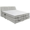 BOXSPRINGBETT 180/200 cm  in Silberfarben  - Silberfarben, Design, Kunststoff/Textil (180/200cm) - Esposa