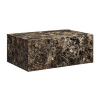 COUCHTISCH 90/60/35 cm rechteckig Braun  - Braun, Design, Holzwerkstoff (90/60/35cm) - Livetastic