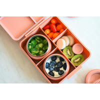 LUNCHBOX 1900 l  - Pink/Altrosa, Basics, Kunststoff/Metall (22/19/7cm)