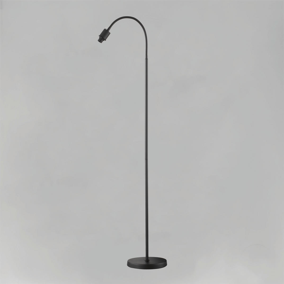 STEHLEUCHTE - Schwarz, Basics, Metall (20/145cm) - Fischer & Honsel