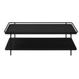 COUCHTISCH - Schwarz, Basics, Metall (110/55/34cm) - Xora