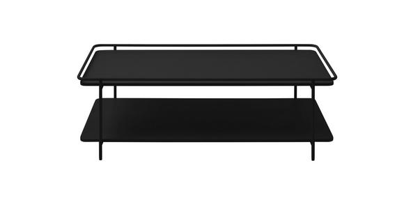 COUCHTISCH - Schwarz, Basics, Metall (110/55/34cm) - Xora