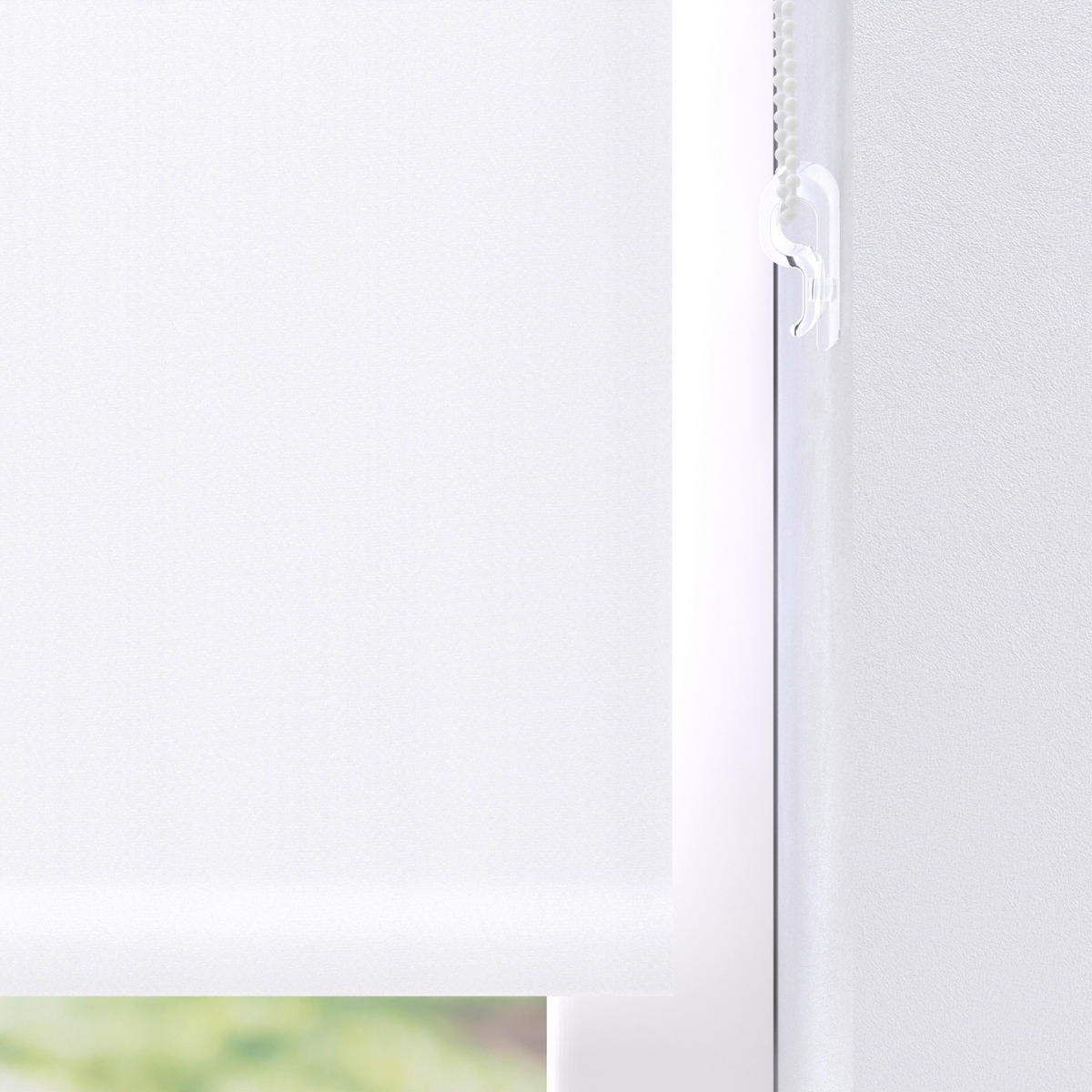 ROLLO  blickdicht  120/150 cm    - Weiß, Basics, Kunststoff (120/150cm)