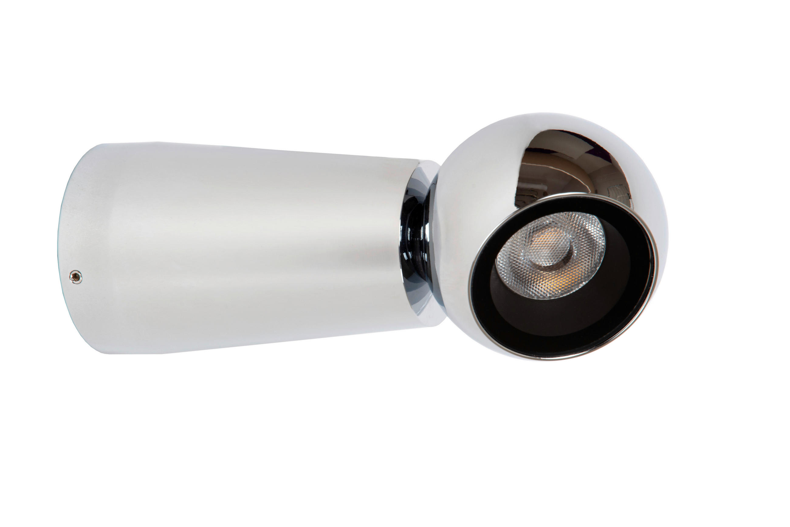 LED-WANDLEUCHTE Ipsos 6/6/15 cm  - Grau, KONVENTIONELL, Metall (6/6/15cm) - Lucide