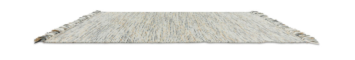 HANDWEBTEPPICH 200/300 cm Arina Blau rechteckig  - Blau, Basics, Textil (200/300cm) - Schöner Wohnen