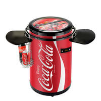 GETRÄNKEKÜHLSCHRANK 504009  - Rot, Basics, Kunststoff (50/84/50cm) - Silva Homeline