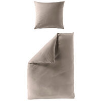 BETTWÄSCHE Biber 135/200 cm  - Mokka, Basics, Textil (135/200cm) - Bierbaum