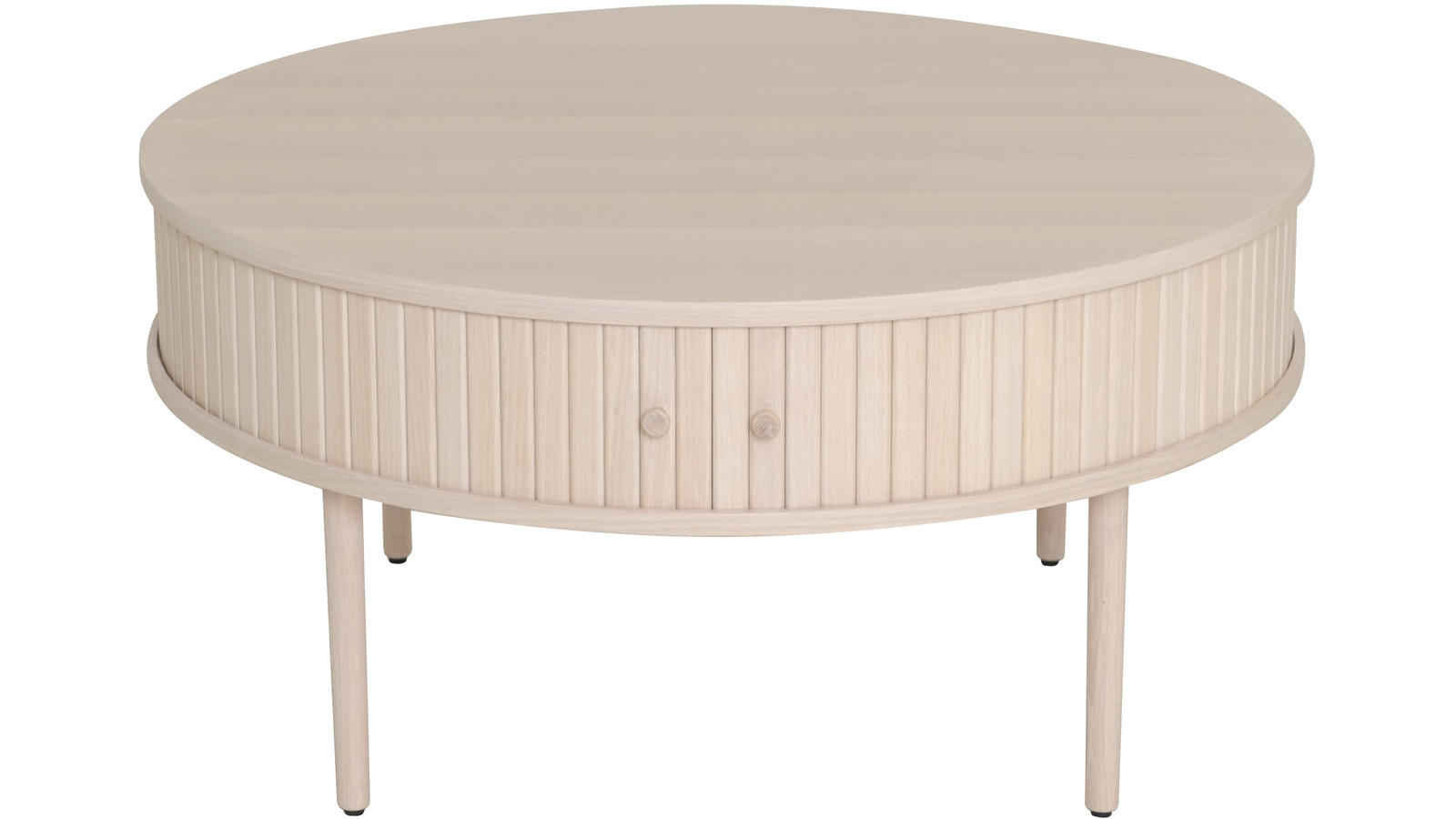 SOFFBORD - vit/ekfärgad, Design, trä (90/90/45cm) - Best Price