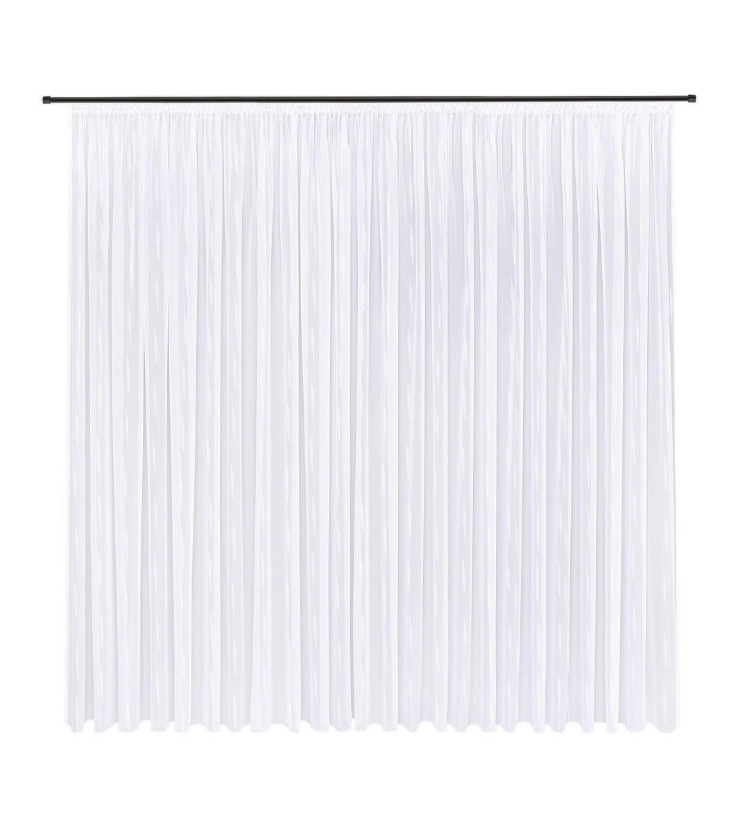 FERTIGSTORE  transparent  600/245 cm   - Beige, Basics, Textil (600/245cm)
