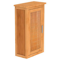 HÄNGESCHRANK 40,0/70,0/20,0 cm  - Silberfarben, Natur, Holz/Metall (40,0/70,0/20,0cm) - Carryhome