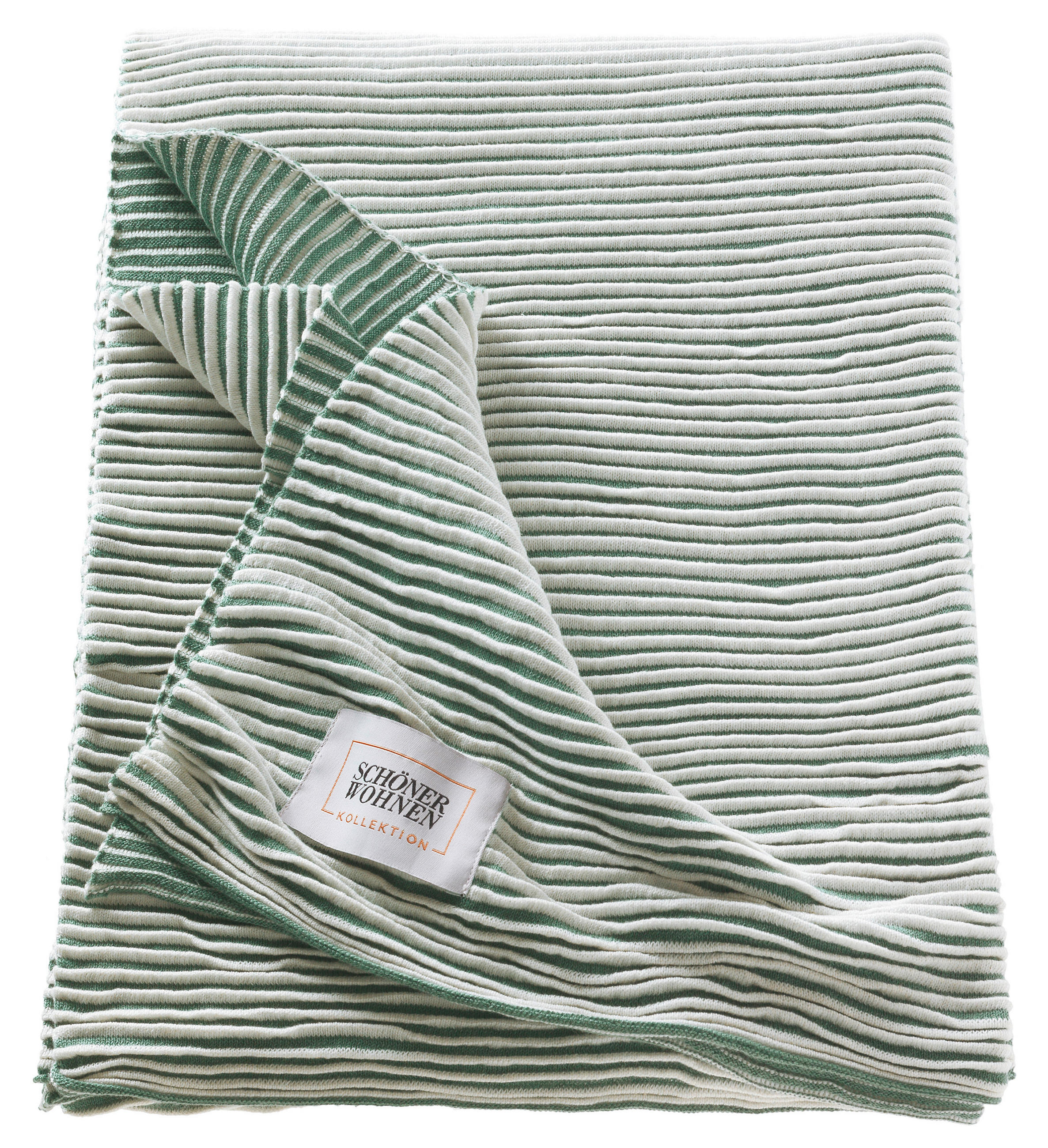 PLAID SW-LIV 130/170 cm  - Grün, Basics, Textil (130/170cm) - Schöner Wohnen