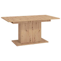 KIHÚZHATÓ ASZTAL - tölgyfa színű, Basics, faalapú anyag (160-200/76/92cm) - Carryhome