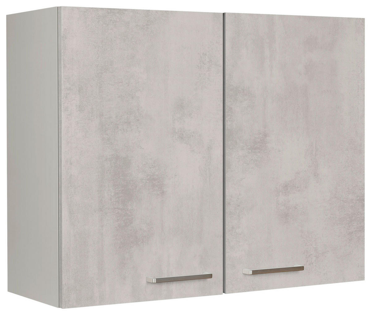 KÜCHENOBERSCHRANK 90/72/35 cm  in Hellgrau  - Edelstahlfarben/Hellgrau, MODERN, Holzwerkstoff (90/72/35cm) - Nobilia