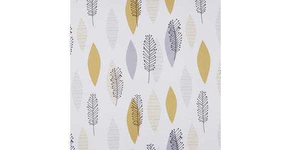 FERTIGVORHANG black-out (lichtundurchlässig) - Gelb/Grau, KONVENTIONELL, Textil (135/245cm) - Esposa