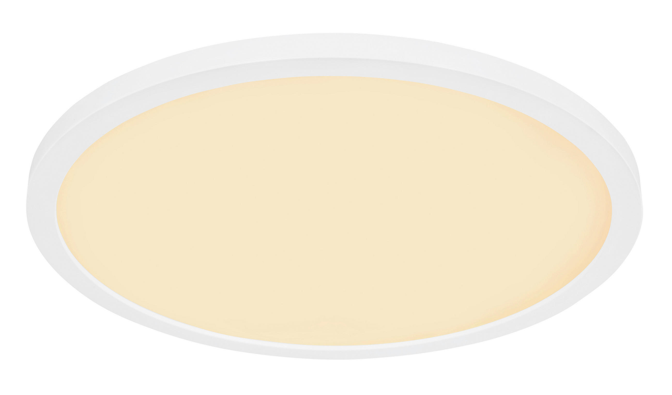 Bad-deckenleuchte Sapana Ip44 Opal/weiß Ø 29,4 Cm