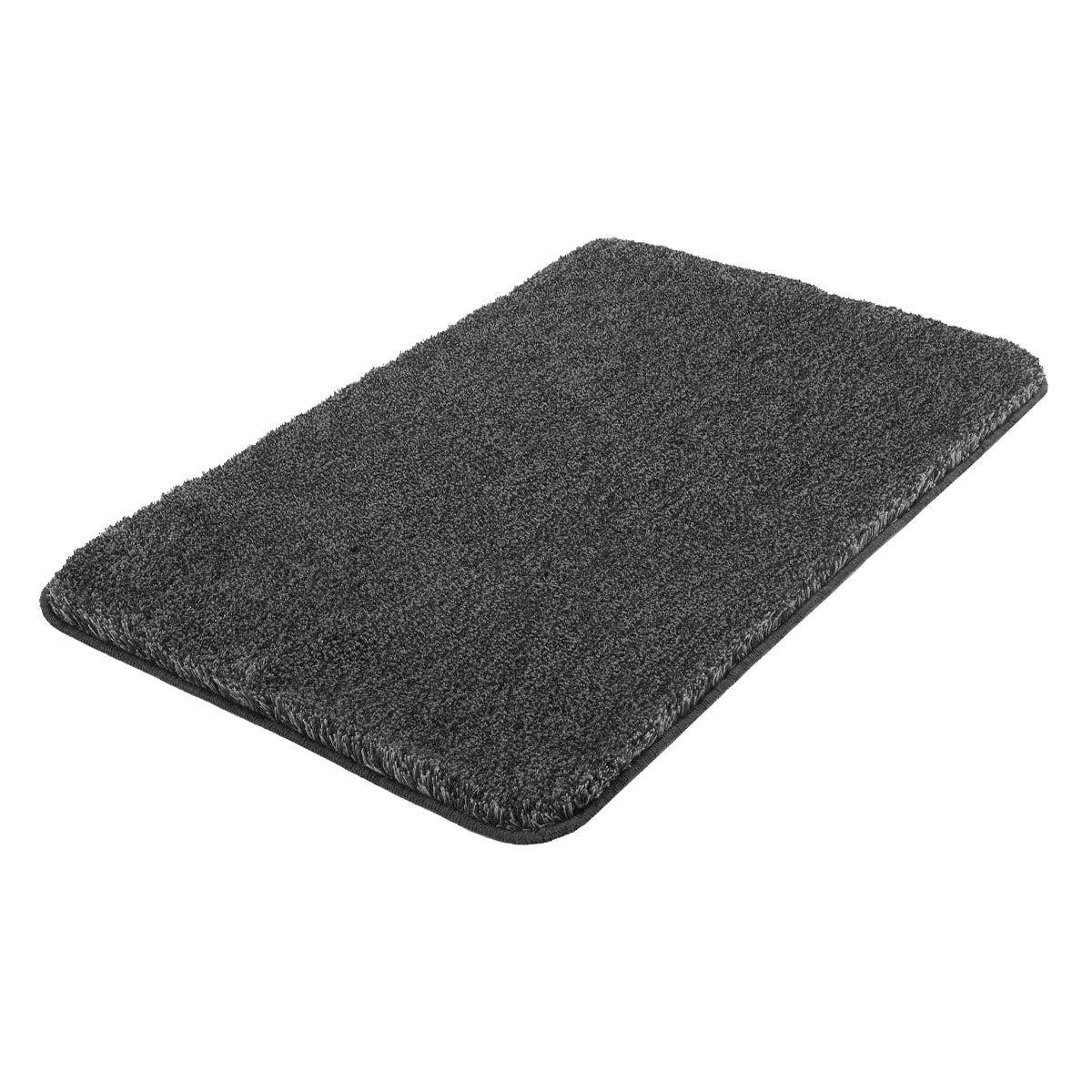 BADTEPPICH Schwarz 70/120 cm  - Schwarz, Basics, Kunststoff/Textil (70/120cm) - Kleine Wolke