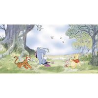 FOTOTAPETE WINNIE THE POOH FRIENDLY DAY  - Naturfarben, Design, Textil (500/250cm) - Disney