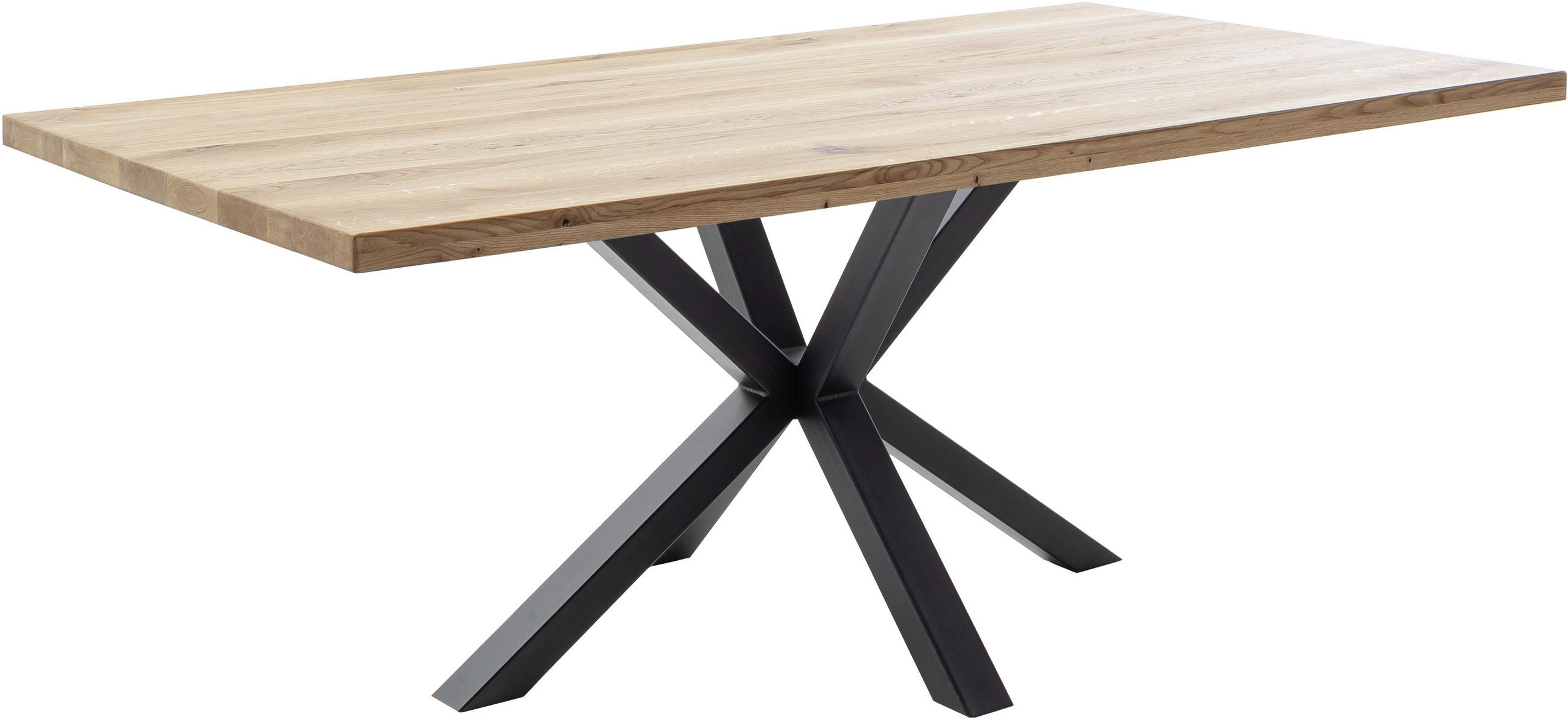 Valdera Esstisch Wildeiche 100x76x200 cm