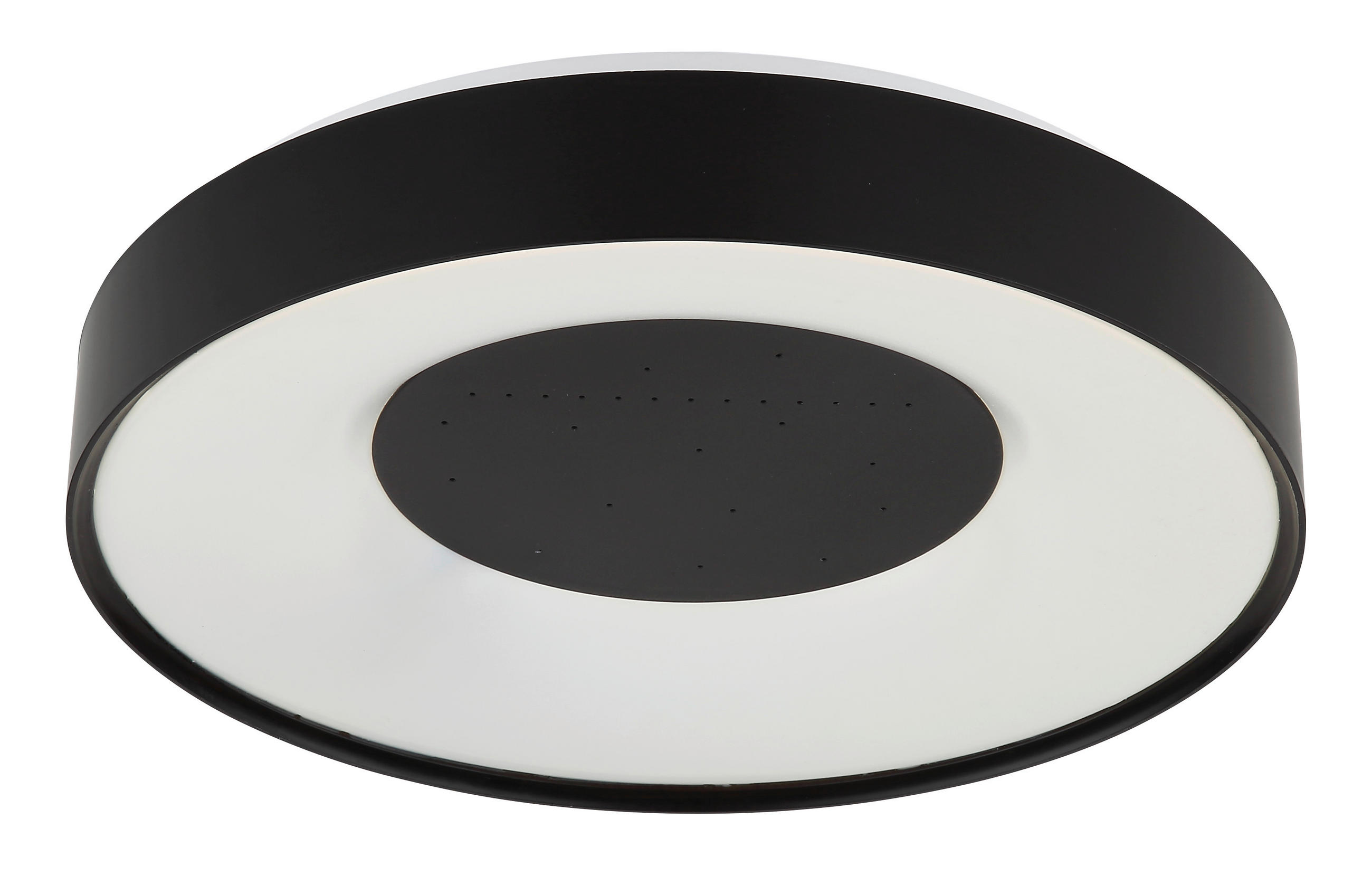 STROPNA LED-SVETILKA  JOLLIANA //2700-6500 K/230 V/ - siva/črna, Design, kovina/umetna masa (38,6/7,5cm) - Globo