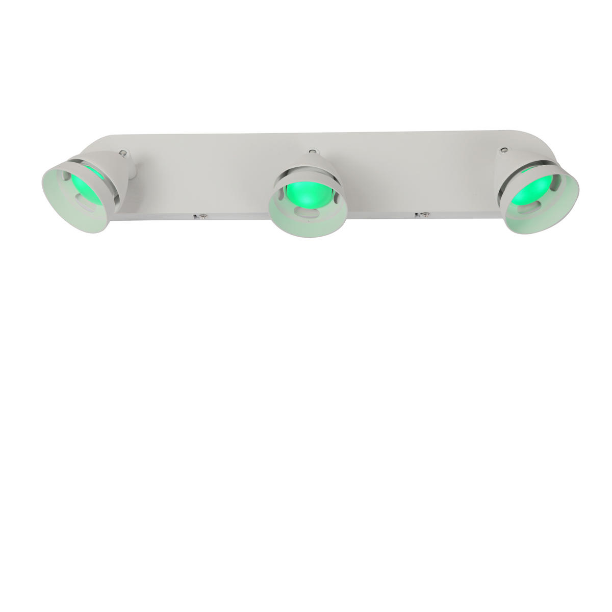 LED-STRAHLER 43/8/13 cm   - Weiß, Design, Metall (43/8/13cm) - Novel
